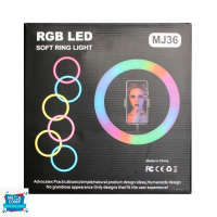 LAMPARA LED RGB MJ-36 CON TRIPODE