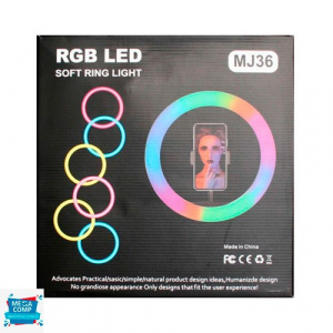 LAMPARA LED RGB MJ-36 SIN TRIPODE