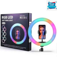 LAMPARA LED RGB MJ-33 CON TRIPODE